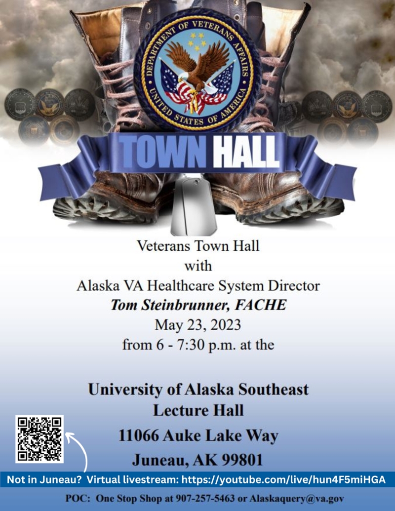 Information on evening Veterans Town Hall